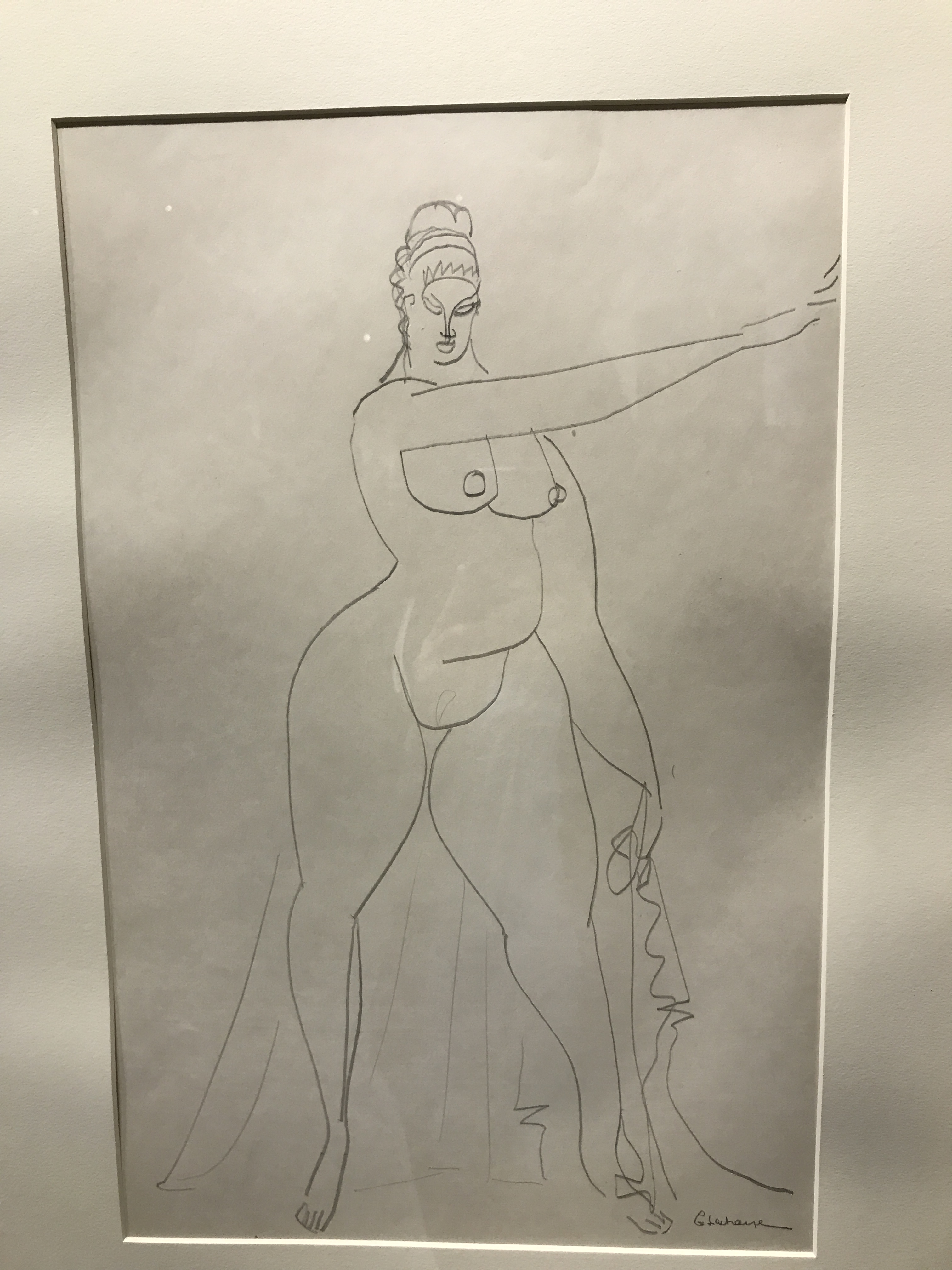 Gaston Lachaise Draped Figure