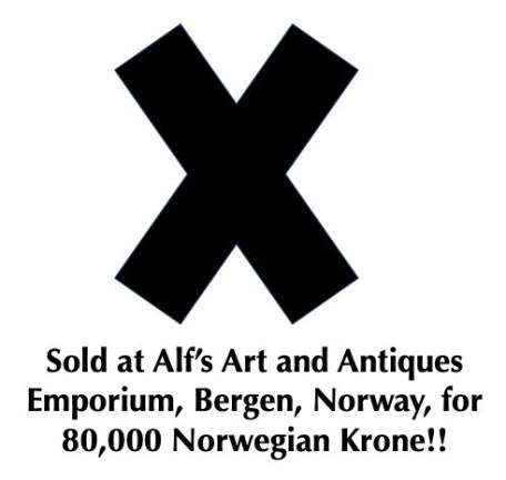 Norwegian Sold Black X